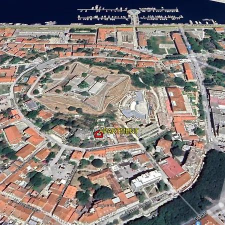 Four Modern Apartment'S At Antique Villa, Castropola 8, Pula, City Center Pula